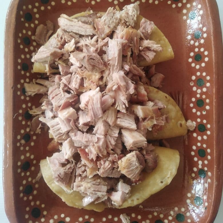 Taco Dorado con Carne