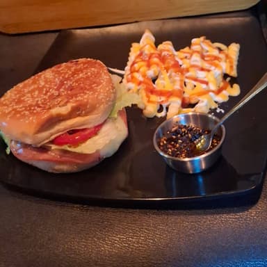 Hamburgesa con Papas