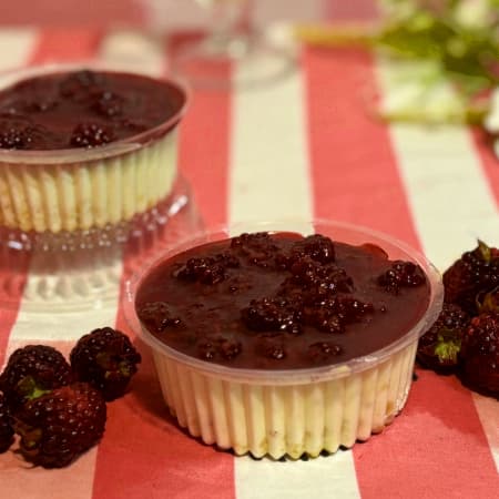 Cheesecake de Mora