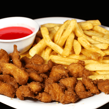 Nuggets con Papas
