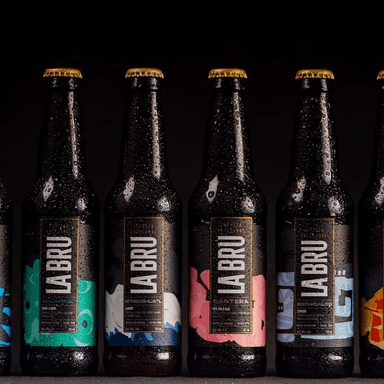 Cerveza la Bru Maiz Azul