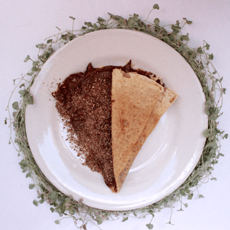 HD Crepa NUTELLA con Nuez (Individual)