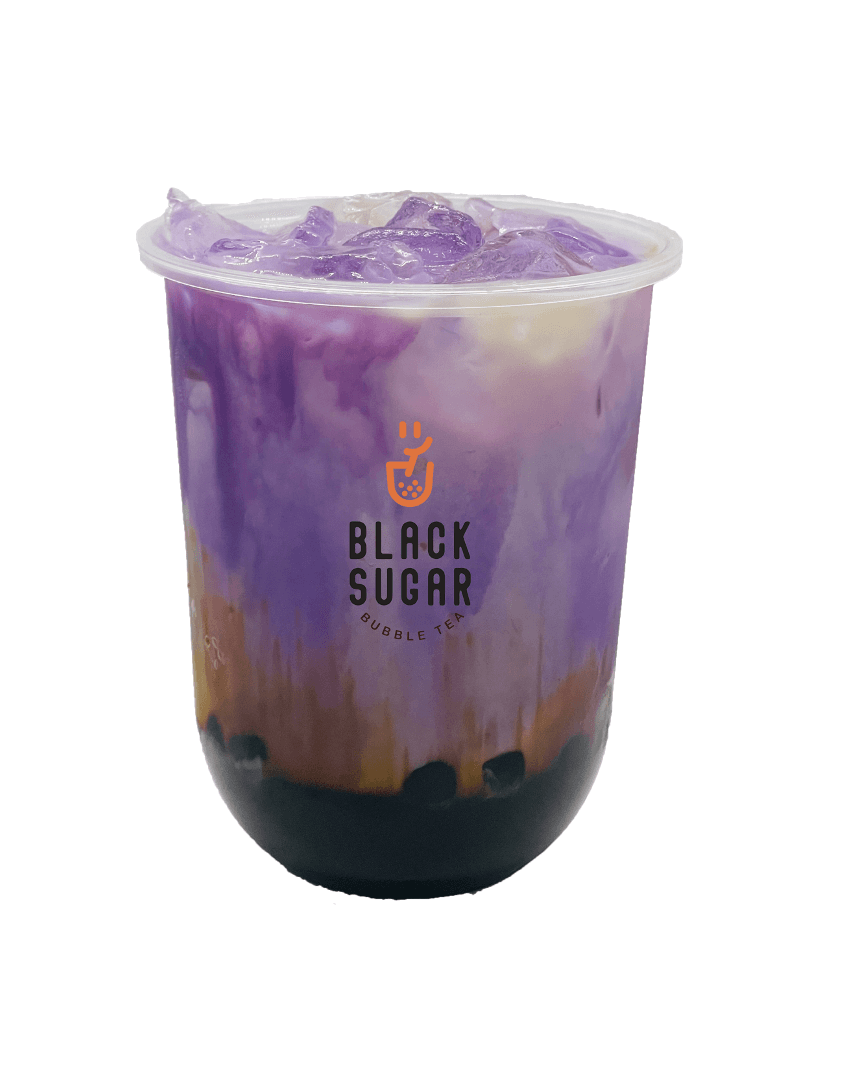 B5. Taro Black Boba Mil Large