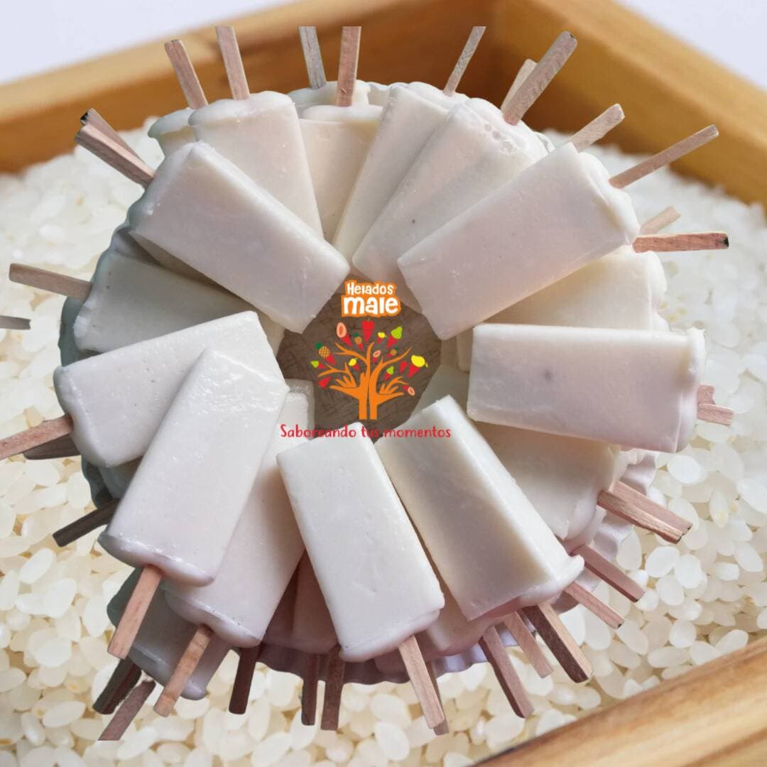 Paleta de Crema Arroz