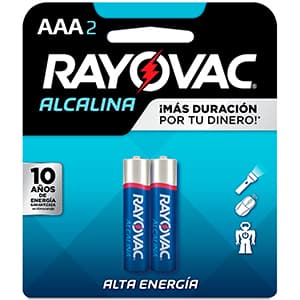 PILA RAYOVAC AAA 2 PZA