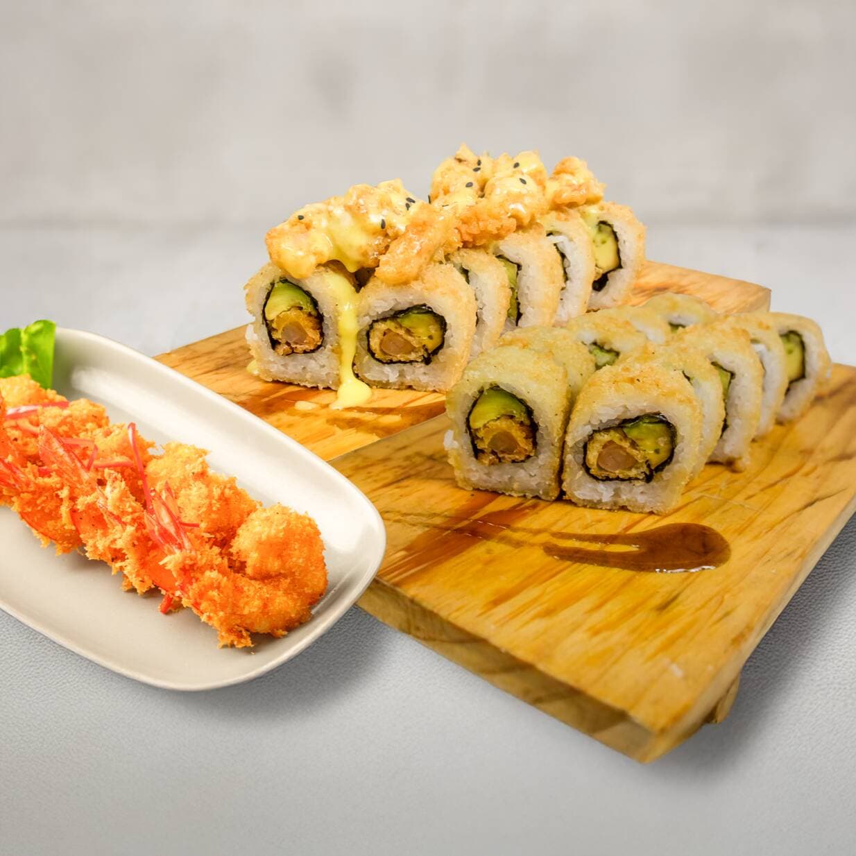 24 Makis + 3 Langostinos al Panko