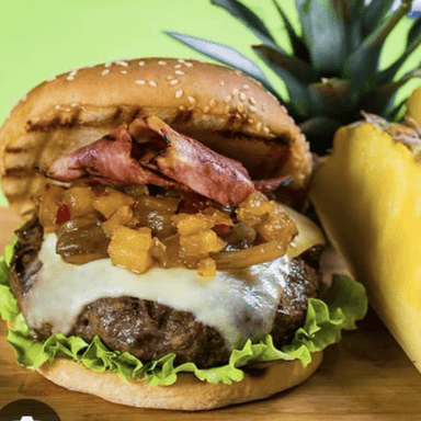 Combo Hamburguesa Hawaiana