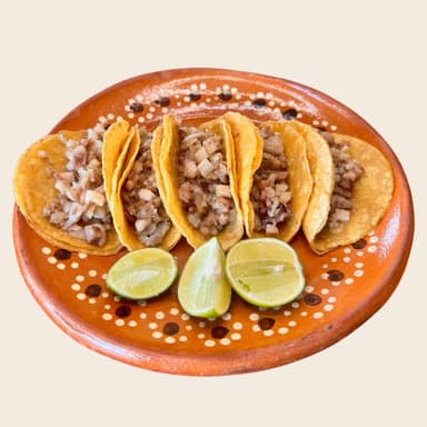 Tacos de pierna de puerco