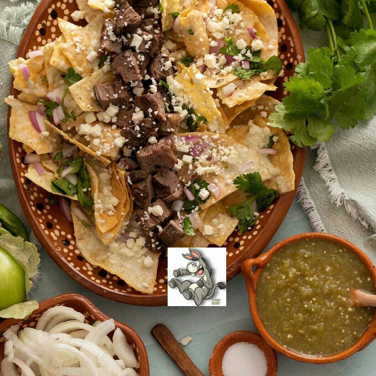 Chilaquiles con Bistek