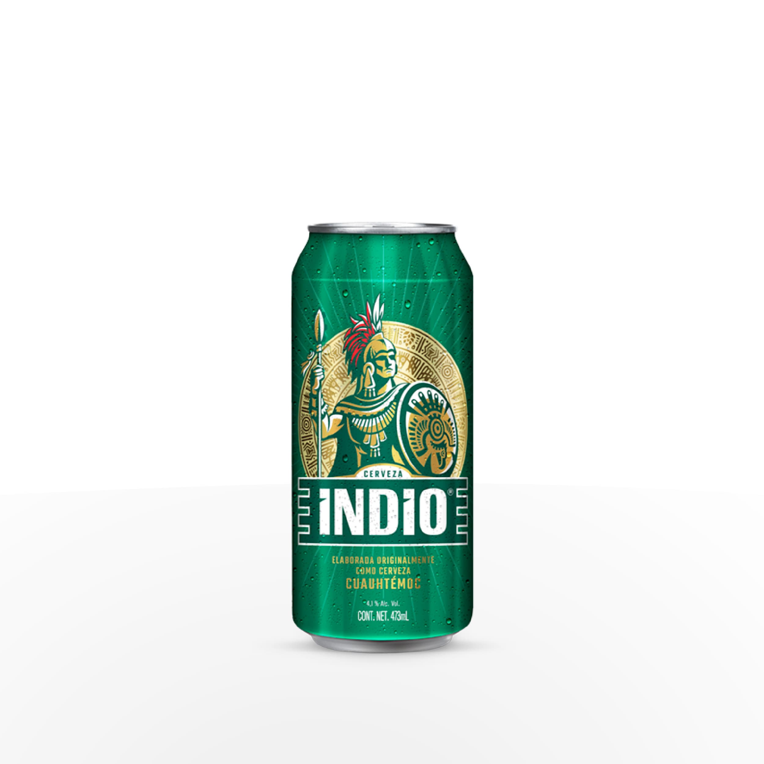 CERVEZA INDIO LATA 473 ML