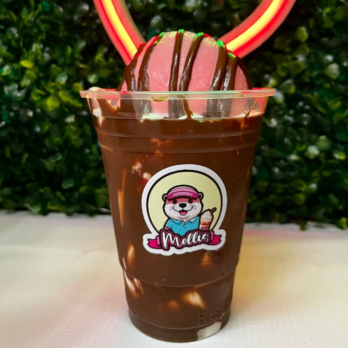 Vaso Fresas con Crema Especiales NUTELLA
