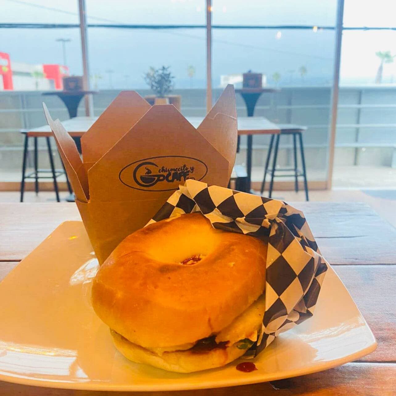 BAGEL PECHUGA DE POLLO
