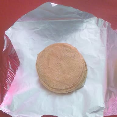 Orden de tortilla de maíz