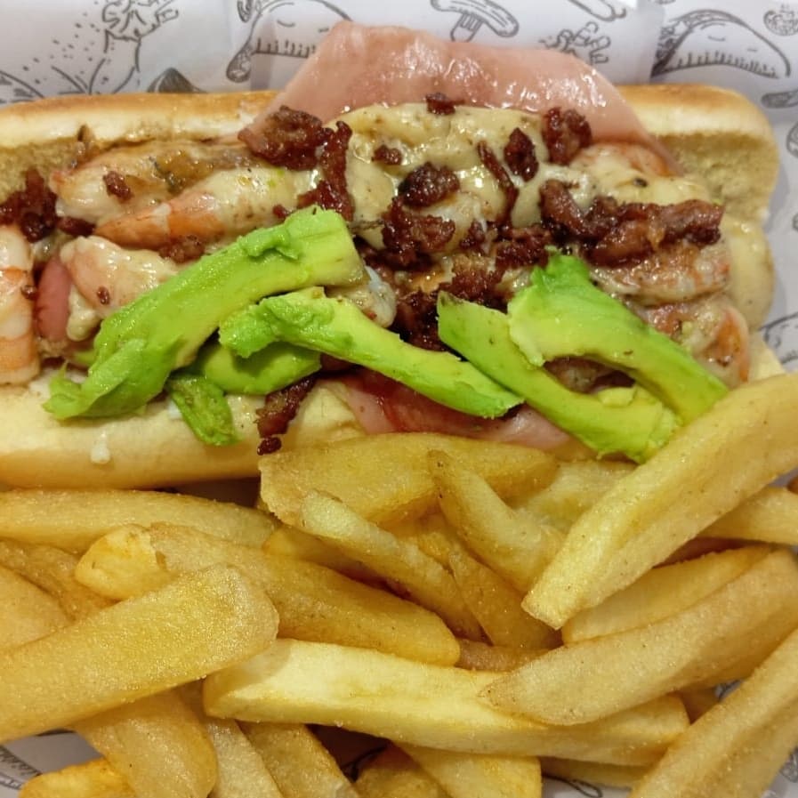 Hot Dog de Camarón