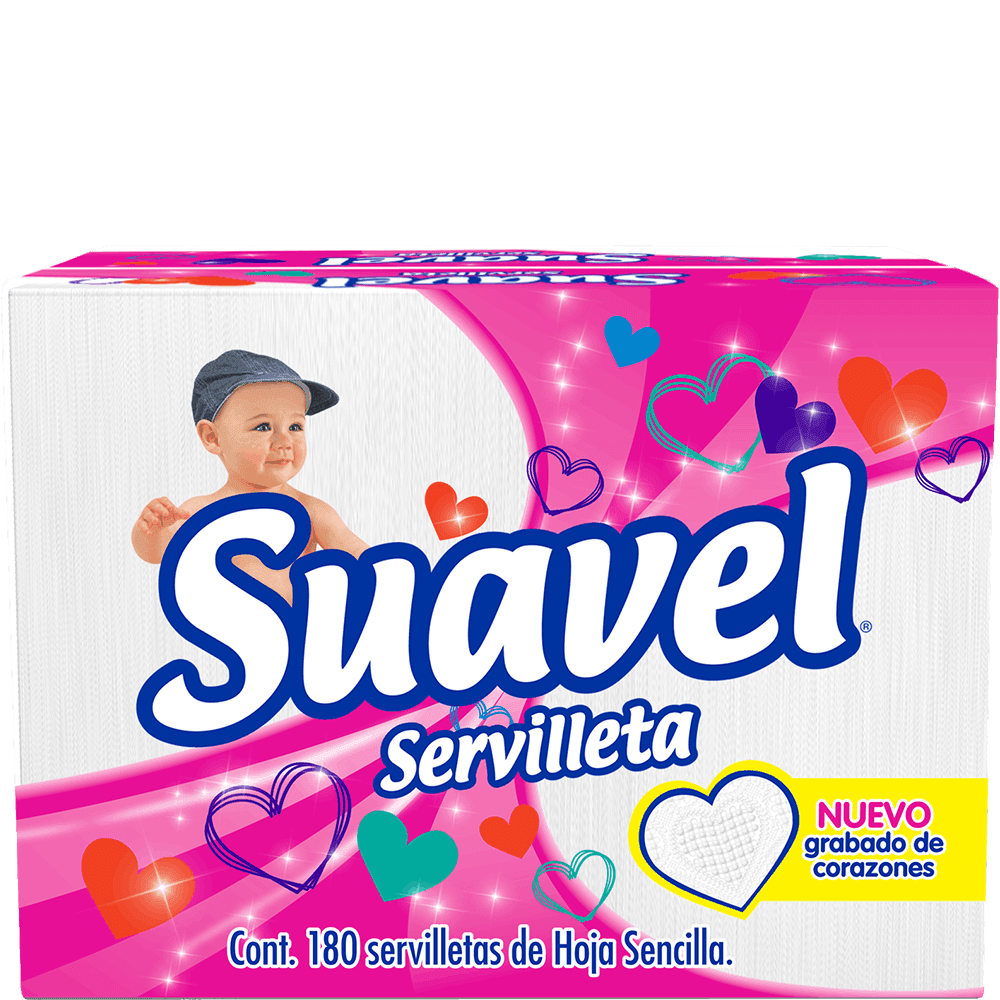 SERVILLETA SUAVEL 180PZ