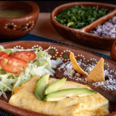 Omelet de pollo