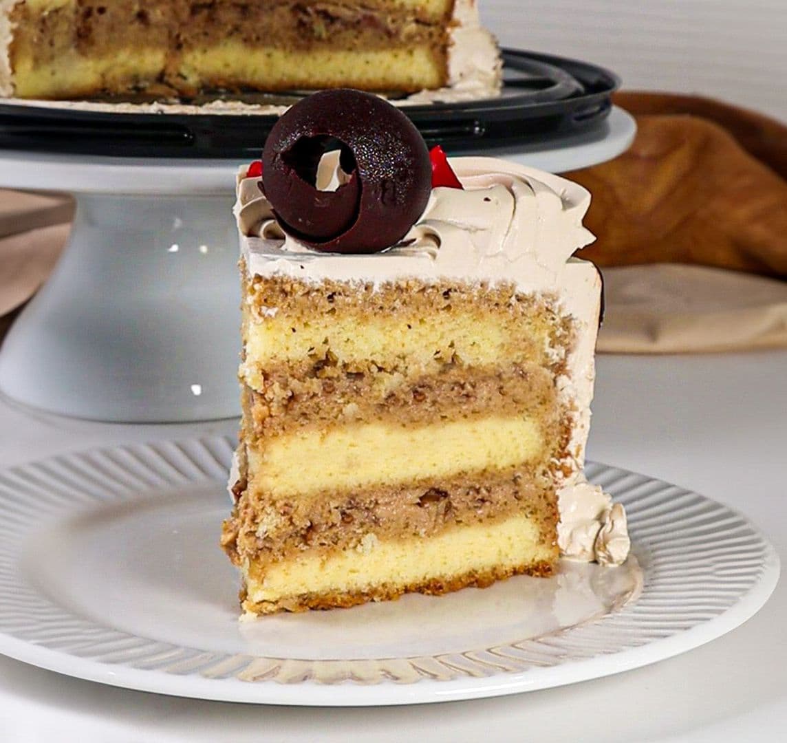 Rebanada Pastel Capuchino