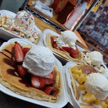 Hot Cake con Toño