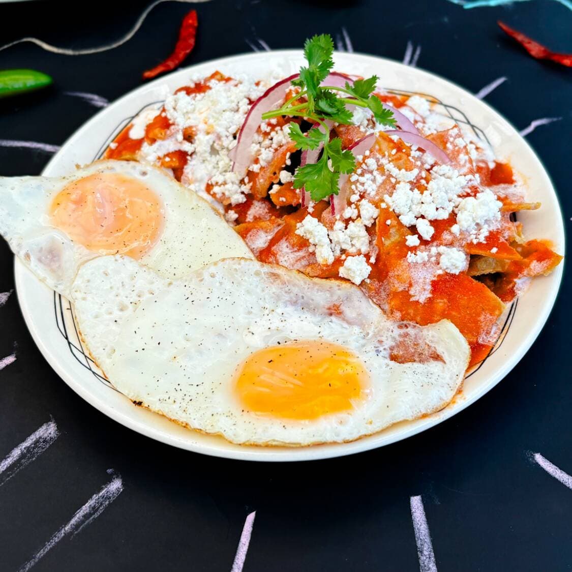 Chilaquiles Con Huevo