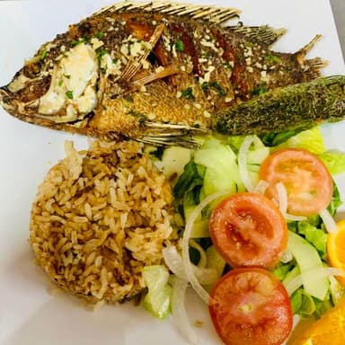 Mojarra Frita al Ajo