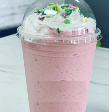 Malteada De Fresa