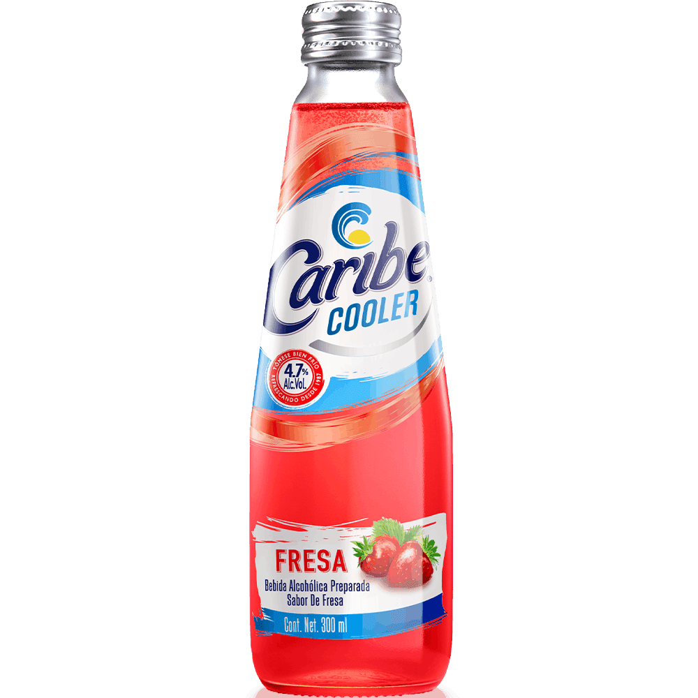 Caribe Cooler Fresa 300 ml