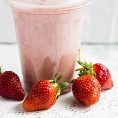 Licuado de Fresa Natural con Chocolate