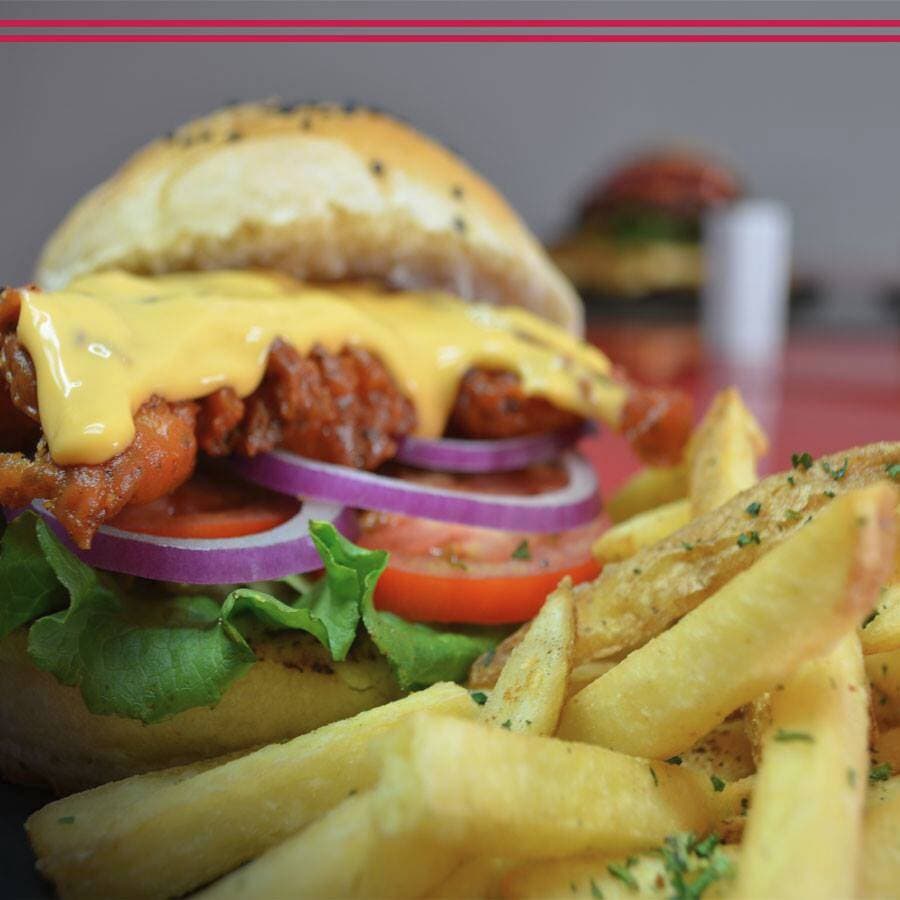 Hamburguesa Clásica de Pollo