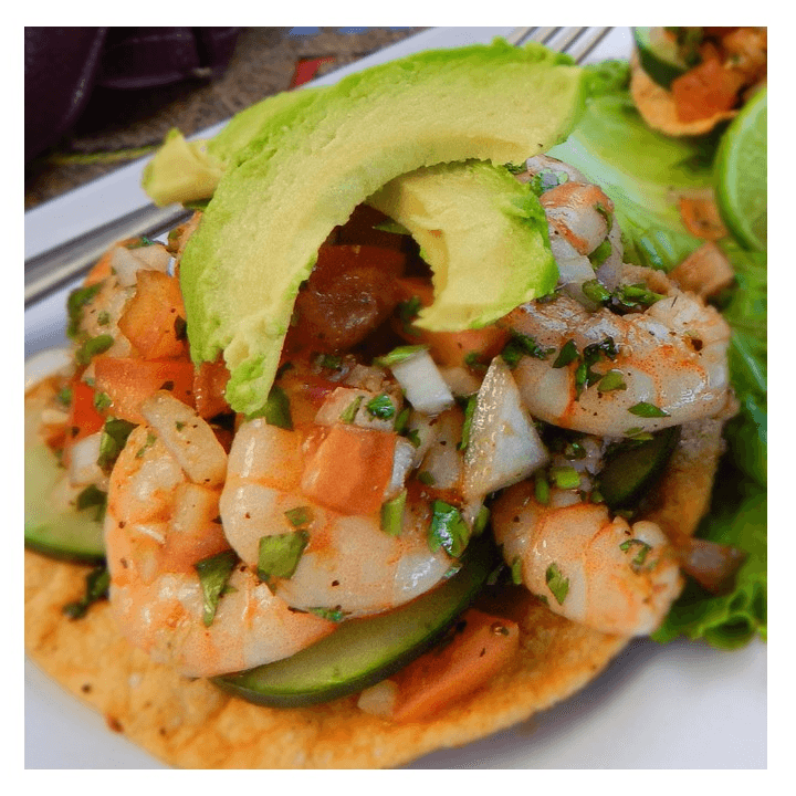 Tostadas Camarón