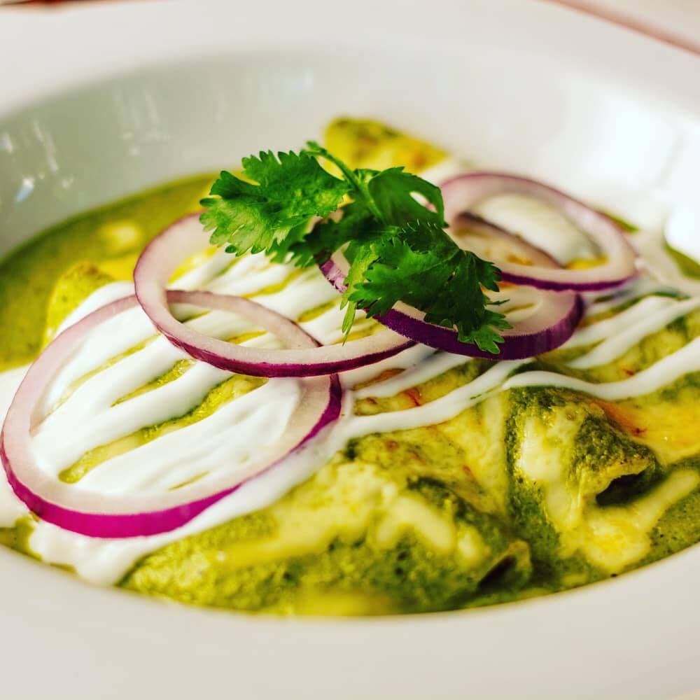 Enchiladas con Arrachera