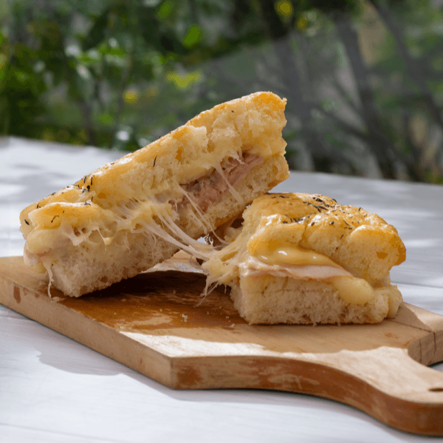 Sándwich Mixto en Focaccia