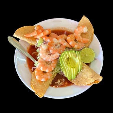 Orden de 4 Tacos con Camarón Cocido