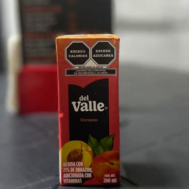 Del Valle durazno