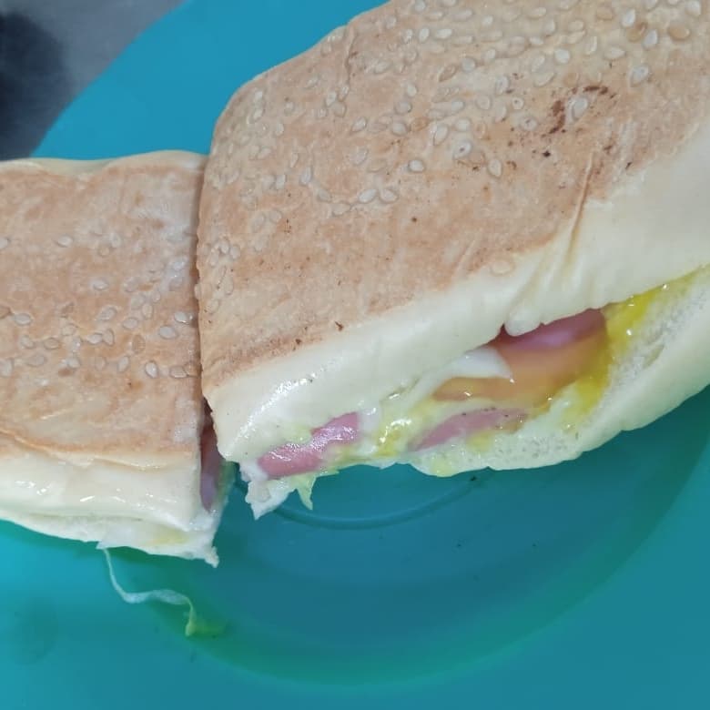 Sándwich Jamon y Queso!!