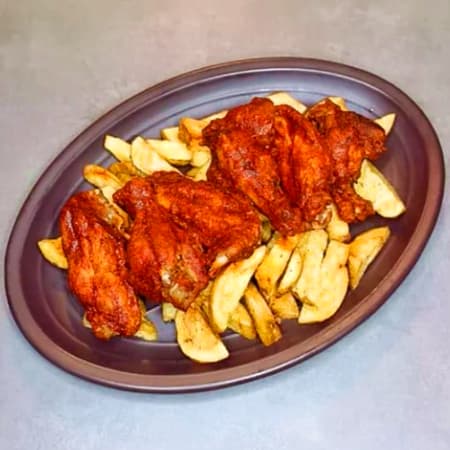 Alitas Anticucheras 6 Piezas