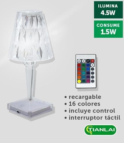 Lampara De Mesa Led Rgb 1.5w Zld-02