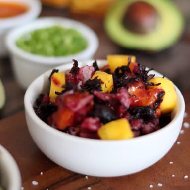 Ceviche de Jamaica (Coliflor)