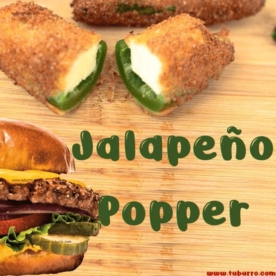 Hamburguesa Jalapeño Popper
