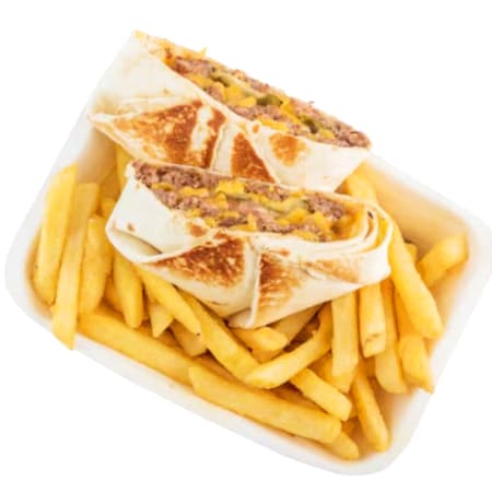 Quesadillas y Papas