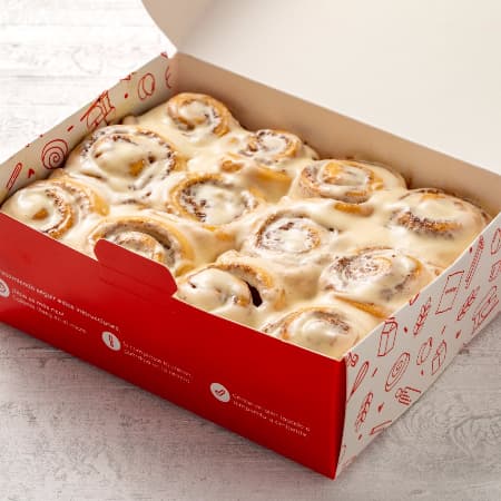 Mini Cinnamon Roll Tradicionales X12