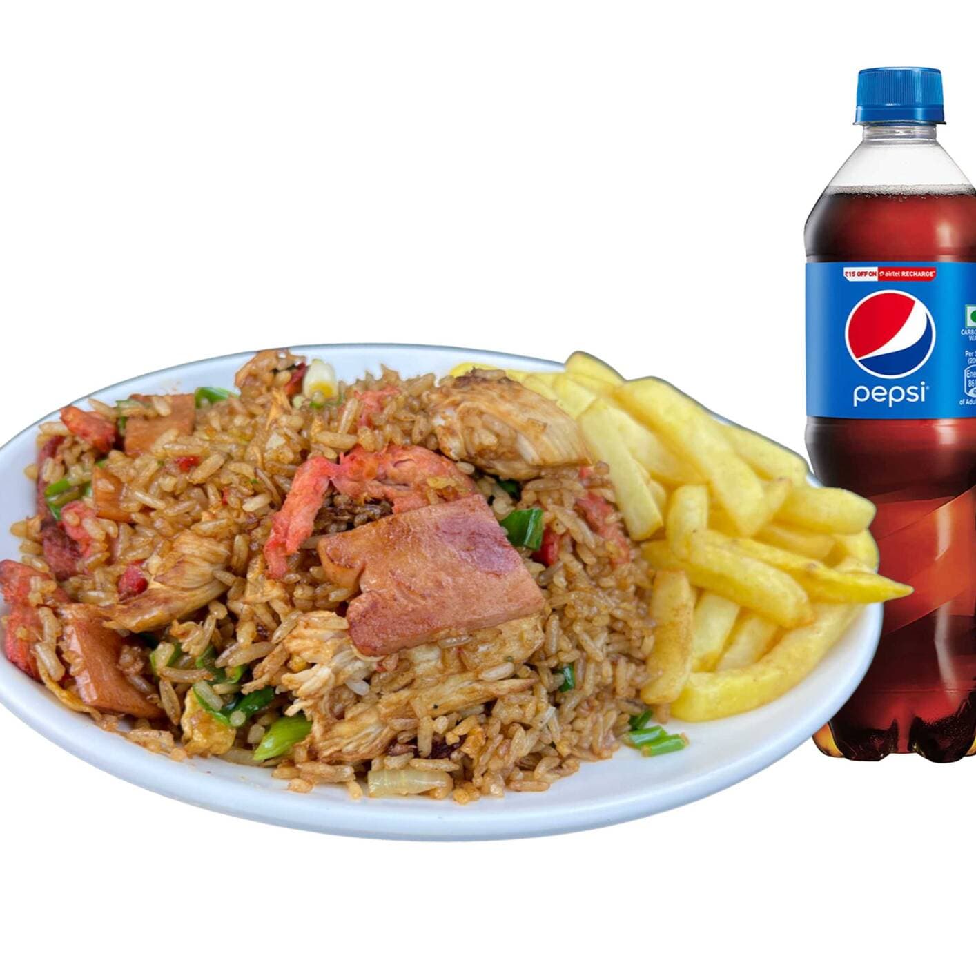 CP7 Personal #7 (Cantones + Papas Fritas + Bebida)