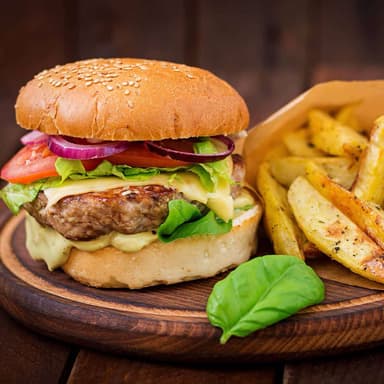 Hamburguesa de Res