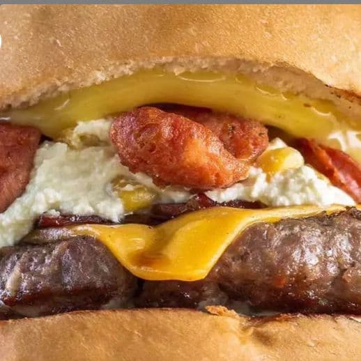 Hamburguesa Pollo Carne
