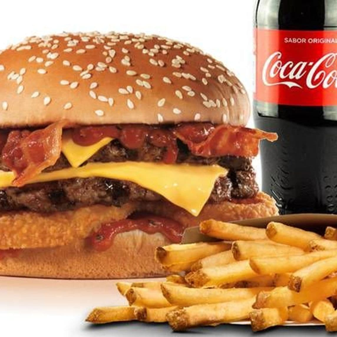 Combo Double Western Bacon Cheeseburger