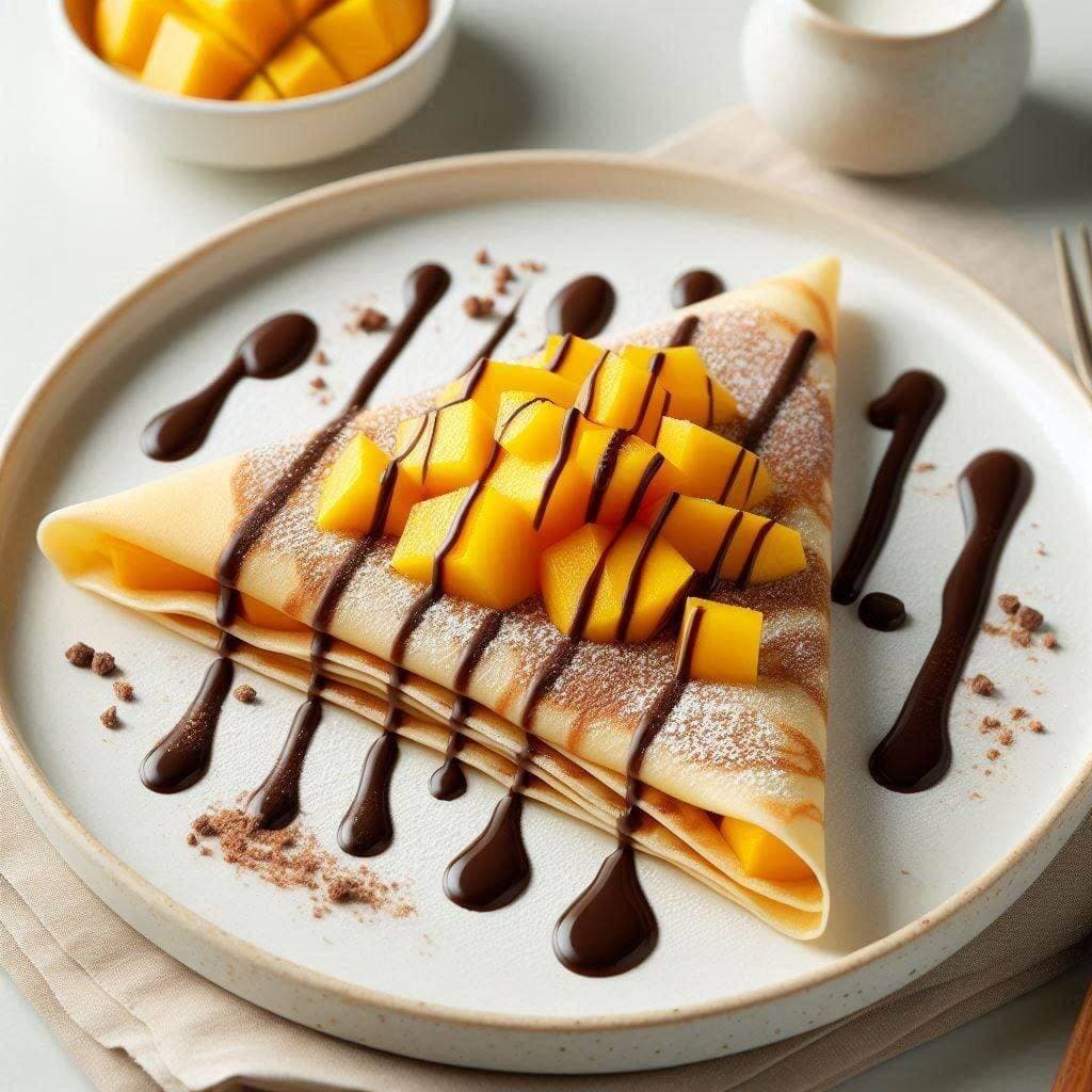 Crepa de NUTELLA y Mango