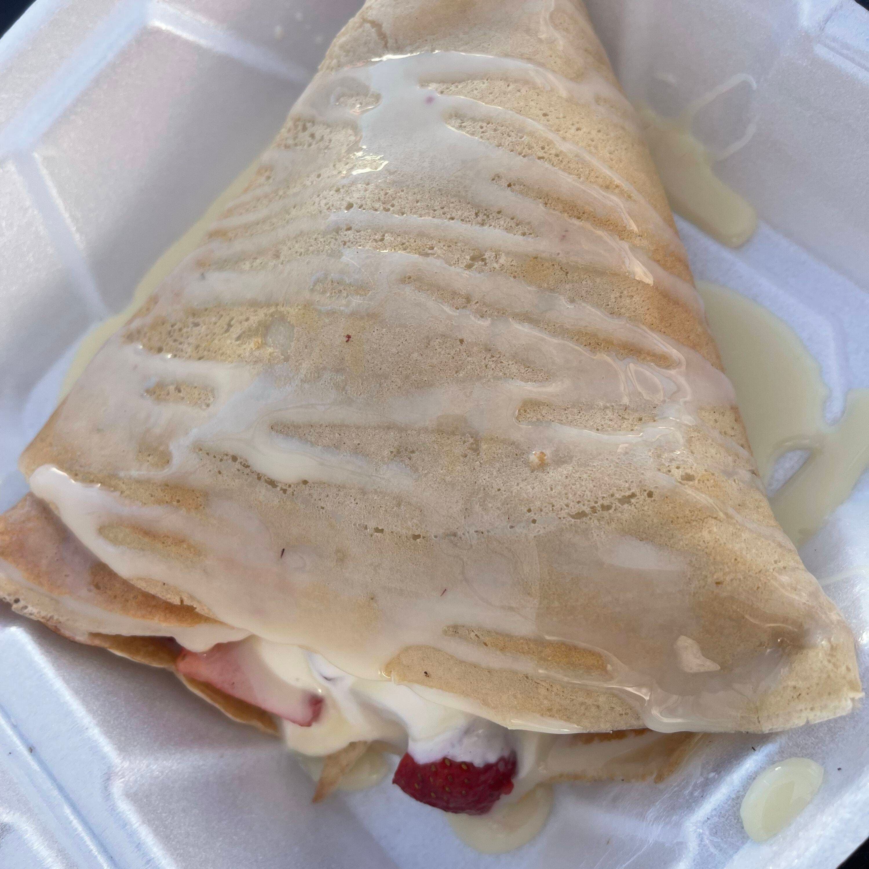Crepa Cajeta-Plátano-Lechera