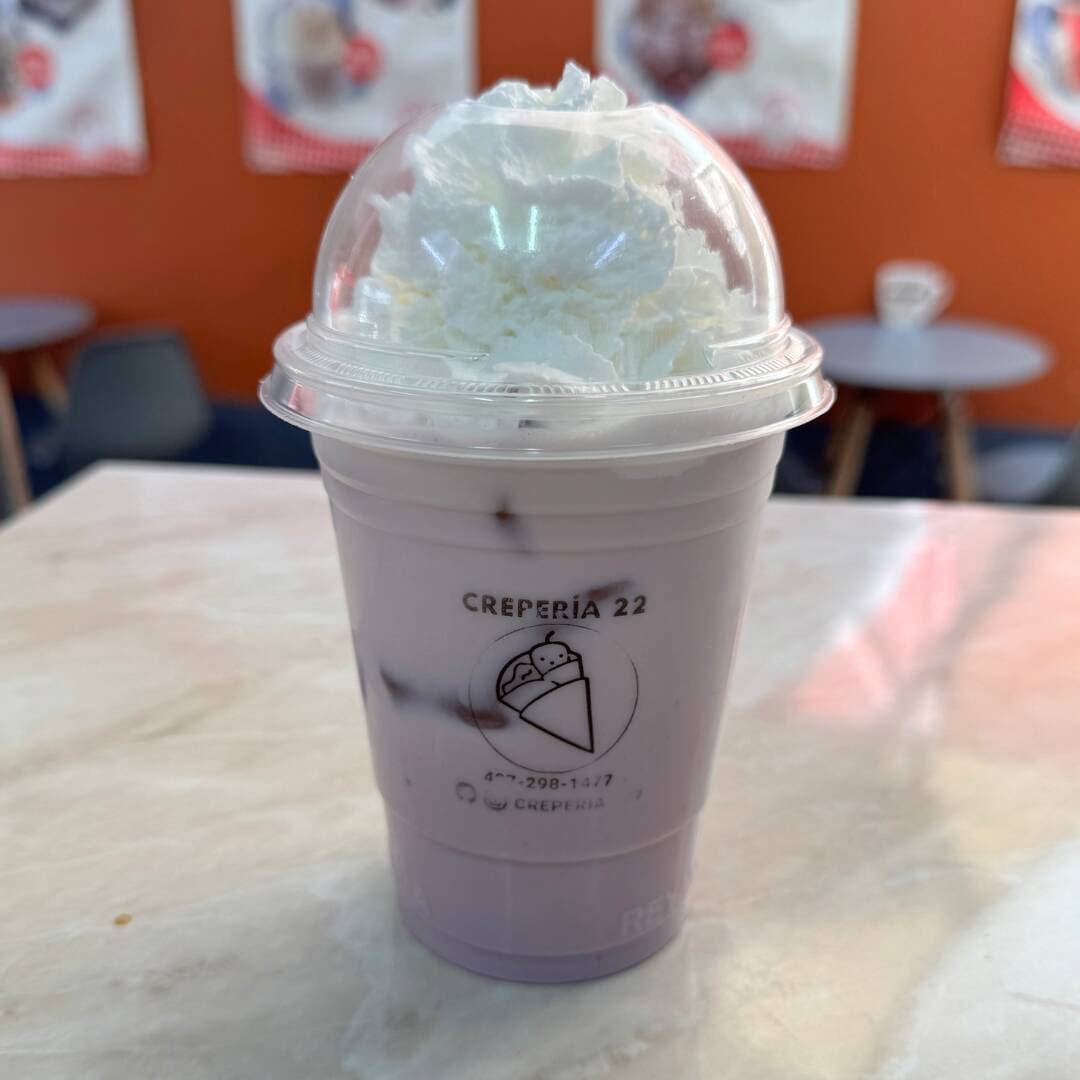 Iced Latte Taro