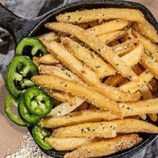 Papas francesa parmesano y perejil