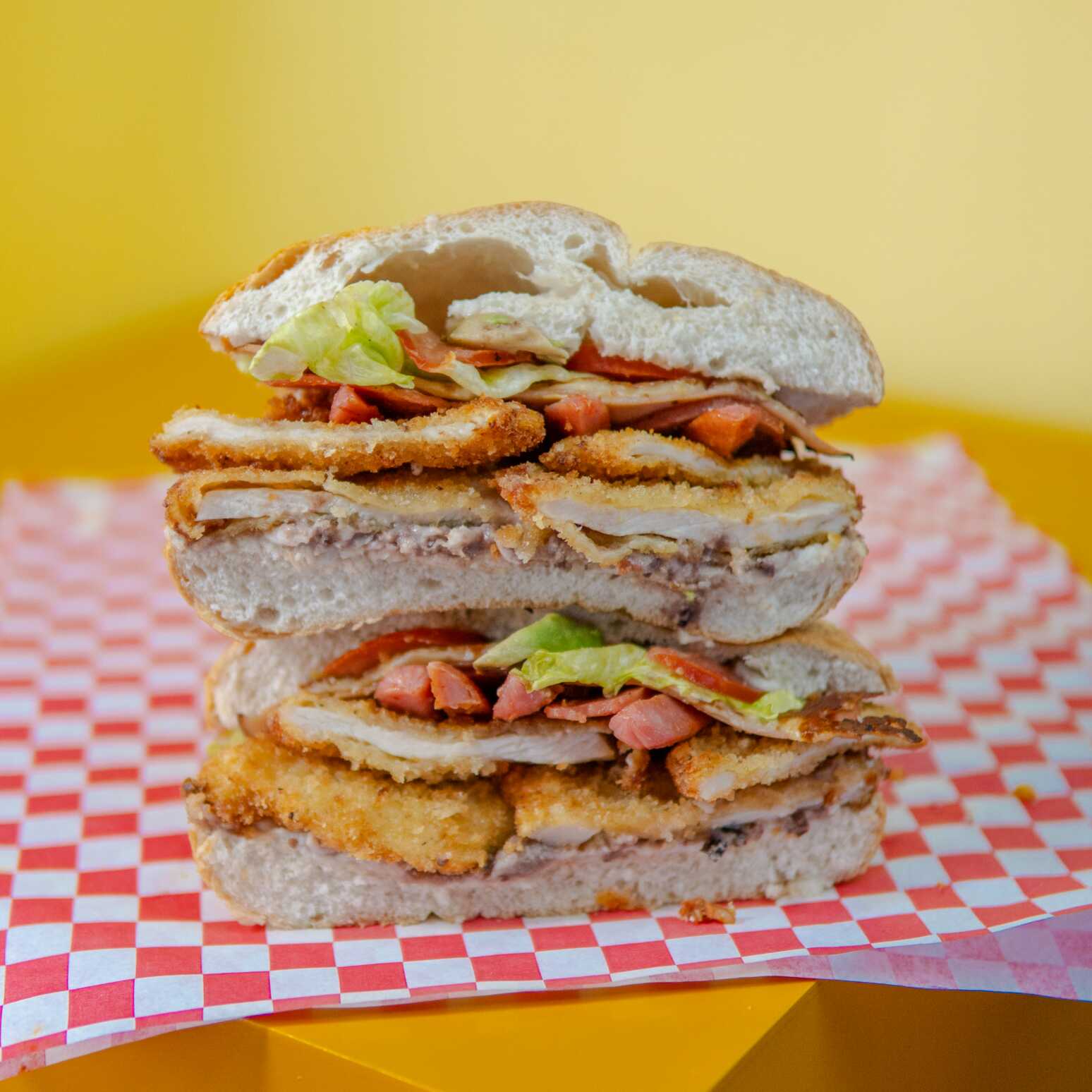 Torta Grande de Milanesa de Pollo