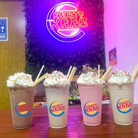 Malteada Fresa, Vainilla, Chocolate & Oreo